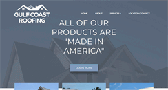 Desktop Screenshot of gulfcoastroofing.net