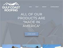 Tablet Screenshot of gulfcoastroofing.net